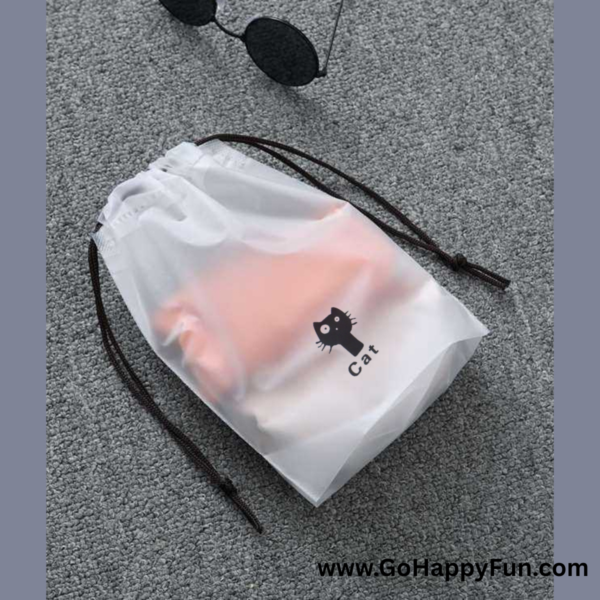 Pouch Plastik Serut Waterproof Organizer Portable 16x20cm - ICHITA