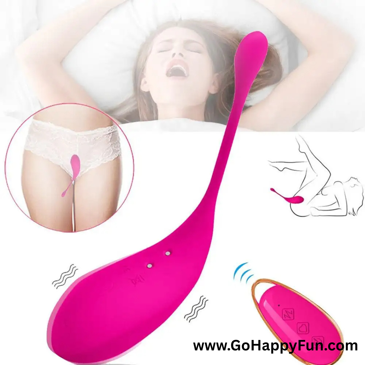 5 Alat Pijat Multifungsi Vibrator Riming Cute Pig Electric - PIGY