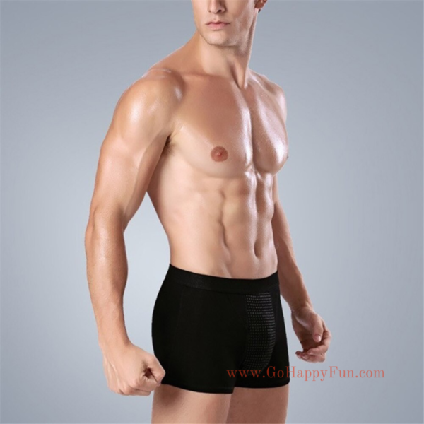 Celana Dalam Pria Big Size Prostate Magnetic Therapy XXXXL Hitam - VIN