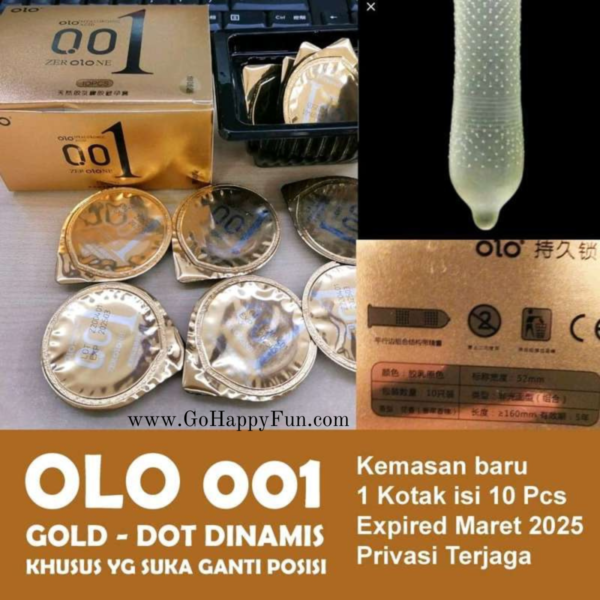 Olo Kondom Ollo Condom 0,001mm Polos Premium 1 Box Isi 10 Pcs - C2
