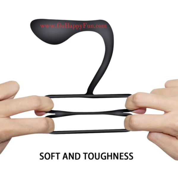 Single Ring Prostate Massagerr Plug ANal Silicone - HIROSHI