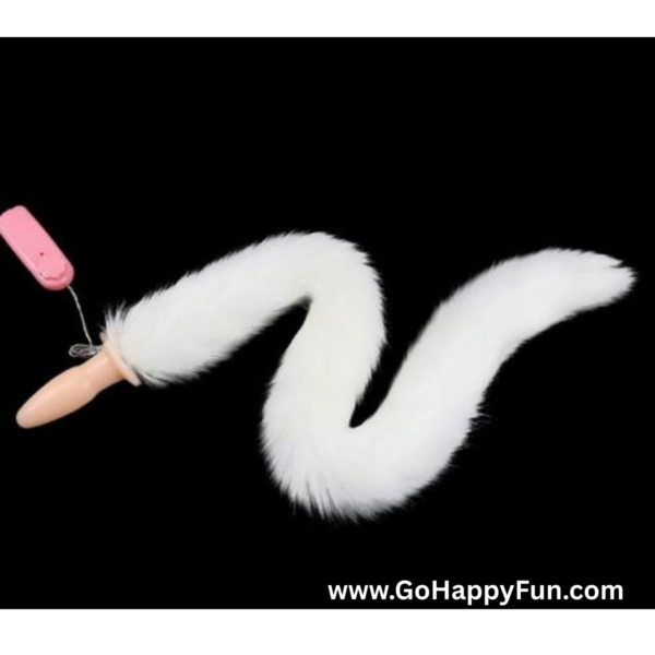 Vibrator Plug Berbulu Ekor Rubah - FOX