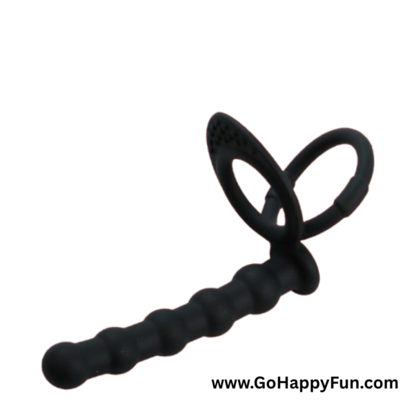 Pijat Tubuh Pria Silicone Double Penetration Stimulate G Spot Massage - ABAY