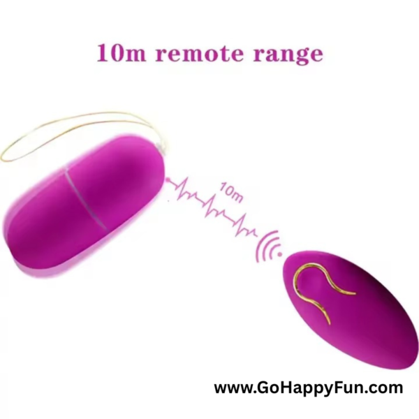 Vibrator Egg Tickler Mini Pijat Tubuh Elektrik Multifungsi with Remote - AIGO