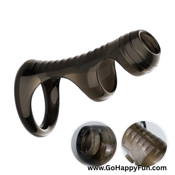 Kondom Sambung Alat Pijat Penahan Ejakulasi Dini Relaksasi Pria - GIANT