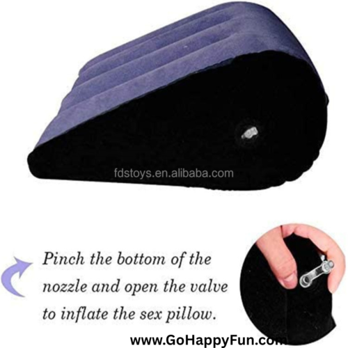 Bantal Angin Triangle Inflatable Pillow Pengganjal Pinggul - RITA