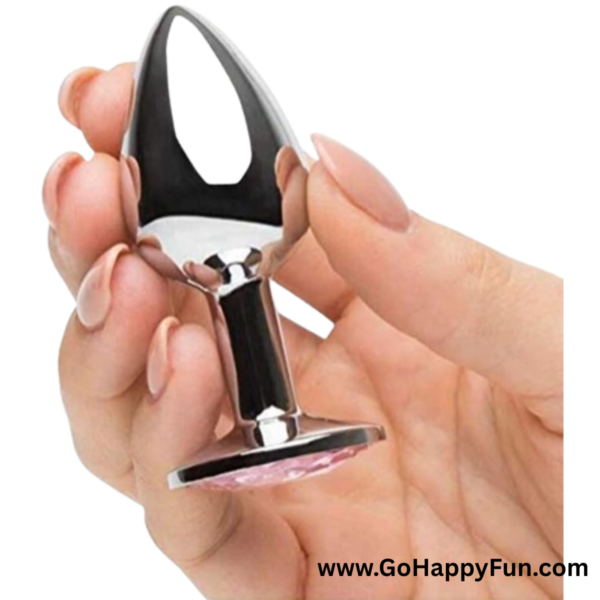 Plug Anal Alat Pijat Tubuh Pria Wanita Aluminium Alloy Plug 3 PCS - RUNYU