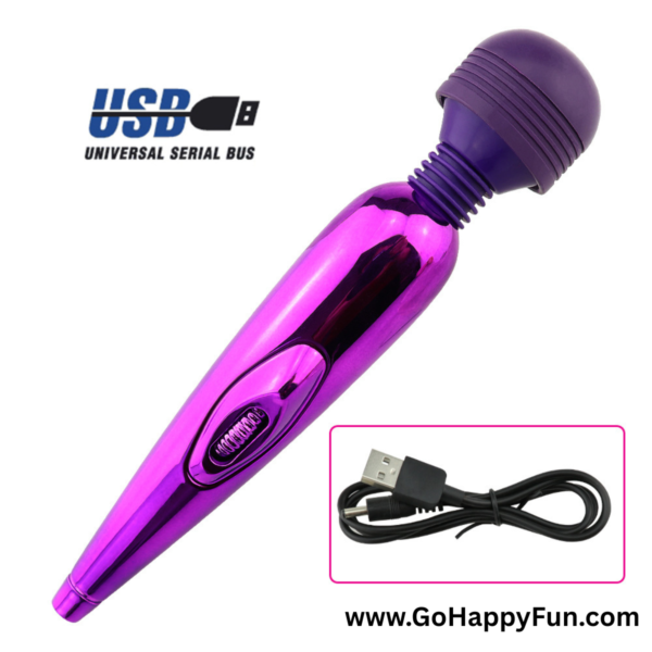 Vibrator Mix Mini Alat Pijat Tubuh Elektrik Multifungsi Purple- TADAO