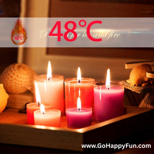 Lilin Low Temperature Drop Wax Perlengkapan BDSM - HANA