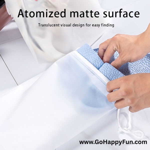 Pouch Plastik Serut Waterproof Organizer Portable 16x20cm - ICHITA