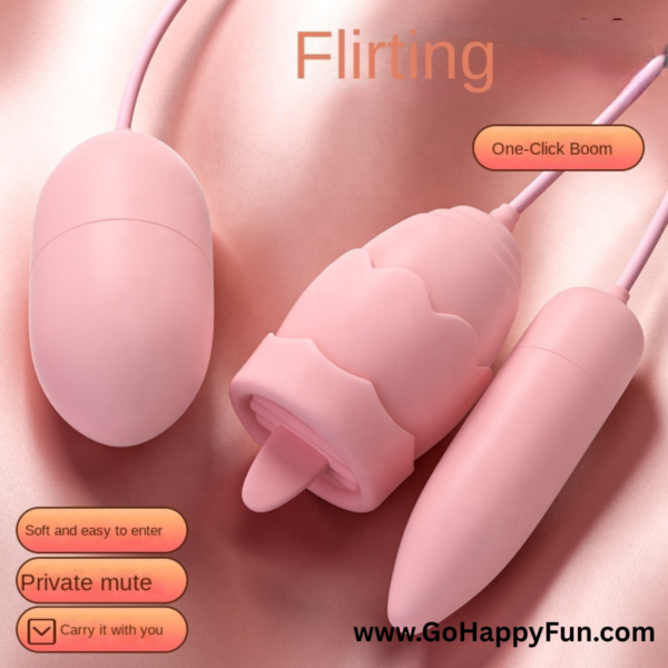 Vibrator Alat Pijat Tubuh Elektrik Multifungsi Waterproof 3 Macam - KENTA