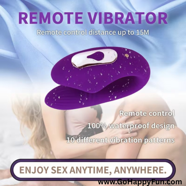 Vibrator Alat Pijat Tubuh Elektrik USB Waterproof with Remote - NAOMI