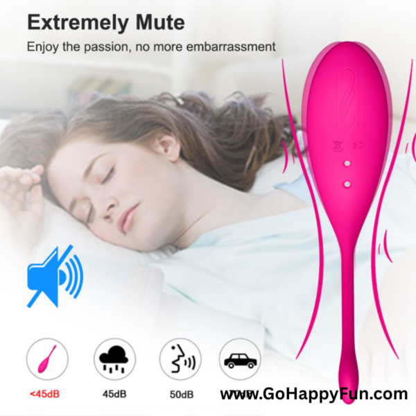 love Egg Vibrator Pria Wanita Best Seller With Remote 12 Getaran- OZAWA