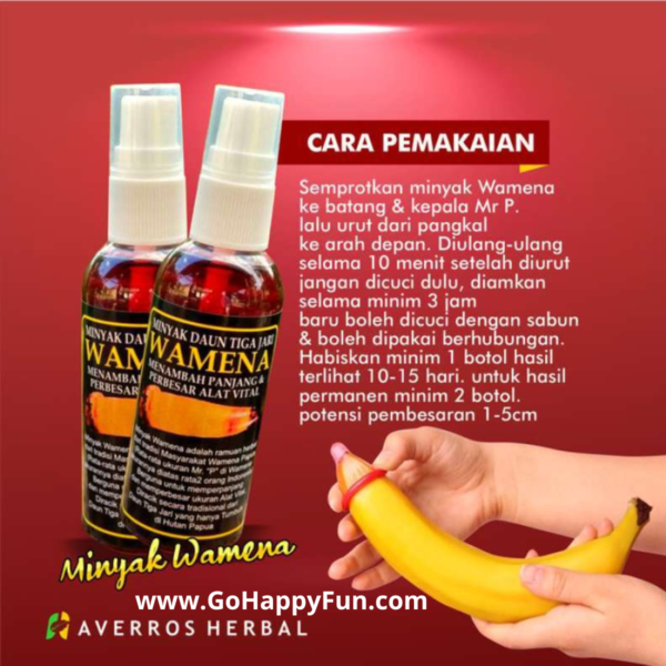 Minyak Urut Wamena Pembesar Mr.P original - MW