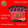 6 Golo Suplemen Tahan Lama Anti Ejaklualsi Pria serbuk Praktis 1 Box Isi 5 sachet - GOLO