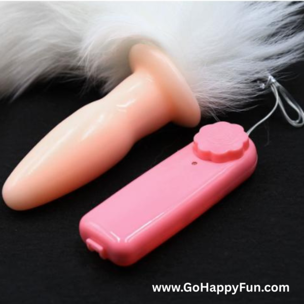 Vibrator Plug Berbulu Ekor Rubah - FOX