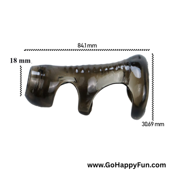 Kondom Sambung Alat Pijat Penahan Ejakulasi Dini Relaksasi Pria - GIANT