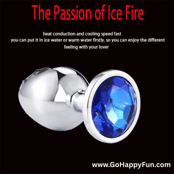 Plug Anal Alat Pijat Tubuh Pria Wanita Aluminium Alloy Plug 3 PCS - RUNYU