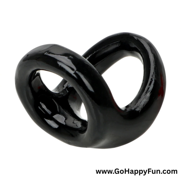 Ring Cock 2 Lubang Elastis Penahan Ejakulasi Dini Pria Reuseable Ring - IKOKY