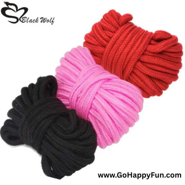 7 BLACKWOLF Tali Pengikat Kaki Tangan Aksesoris BDSM Bondage - YUMI