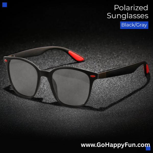 Kacamata Hitam Pria Wayfarer Polarized UV Sunglasses - KMC