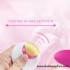 Vibrator Alat Pijat Tubuh Elektrik USB Waterproof with Remote - NAOMI