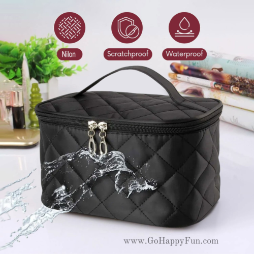 Tas Kosmetik Travel Organizer Make Up Bag Wanita - ROSE