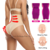 Celana Dalam Korset Wanita Seamless Shaper High Waist Panties Beige - MEIMEI BG