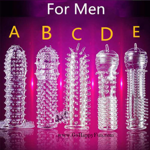 7 Kondom Sambung Bergerigi Spiky Bisa Di Cuci Ulang Anti Bocor Anti Ejakulasi Dini - C3