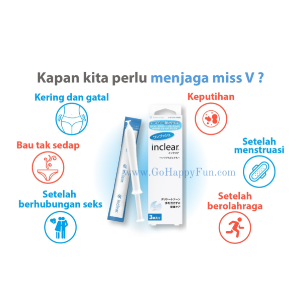 Hanamisui Inclear Gel Pembersih Kewanitaan Harga Per 1 Pcs
