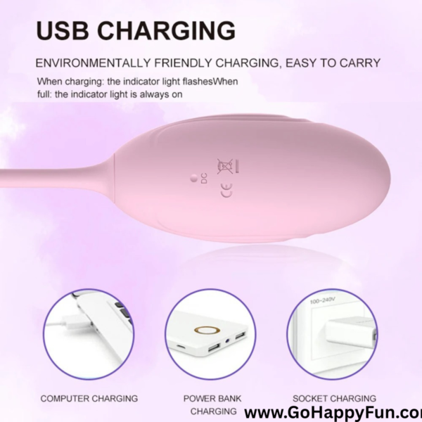 Alat Pijat Tubuh Elektrik Waterproof Vibrator 9 Speed With Bluetooth - CANDY