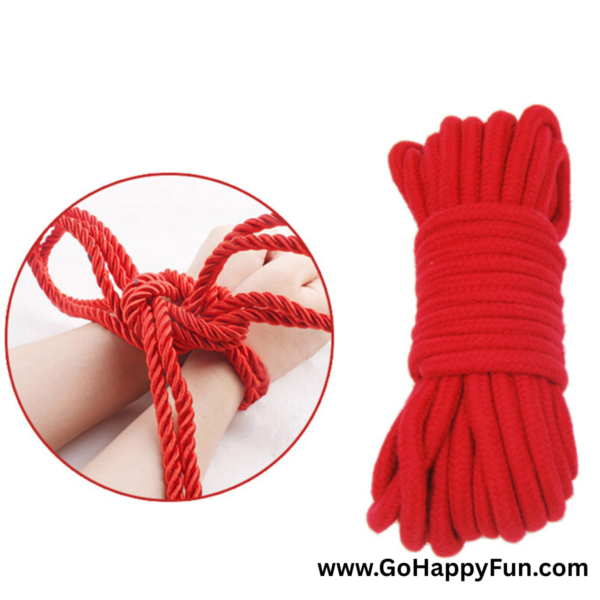 8 BLACKWOLF Tali Pengikat Kaki Tangan Aksesoris BDSM Bondage - YUMI