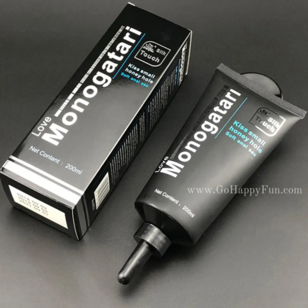 Monogatari Black Lubricant For Anal Pelumas Gay WaterBased 200ml - MONO