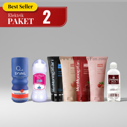 8 PAKET 2 Diose Snail CUp Dancing Qween Biru Miss V Elektrik Bergetar+ Lubricant / Pelumas