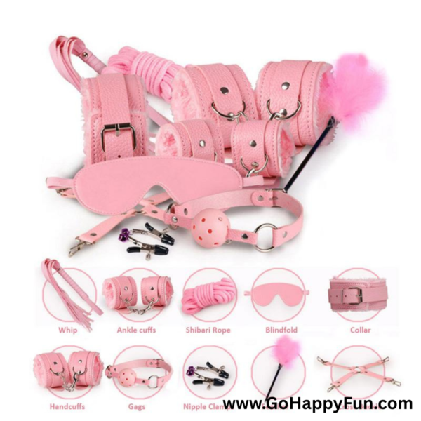 1 Set Tali Pengikat Kaki Tangan BDSM Bondage Sets Rope - RYUJI