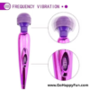 Vibrator Mix Mini Alat Pijat Tubuh Elektrik Multifungsi Purple- TADAO