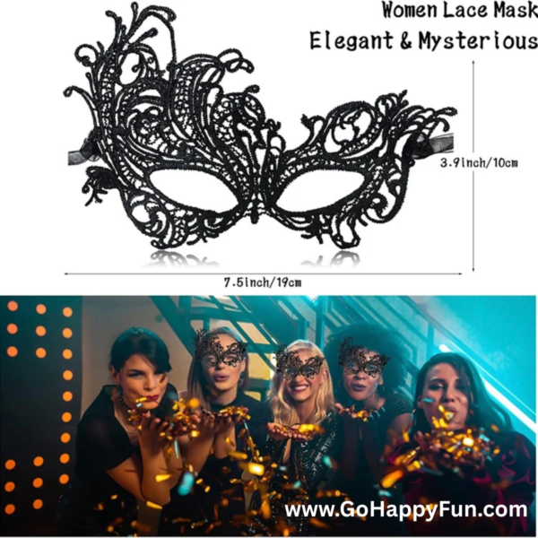 9 Topeng Renda Elegan For Content - KATSU