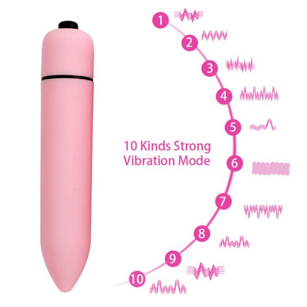 Vibrator G Spot Waterproof Pijat Tubuh Elektrik ASUKA