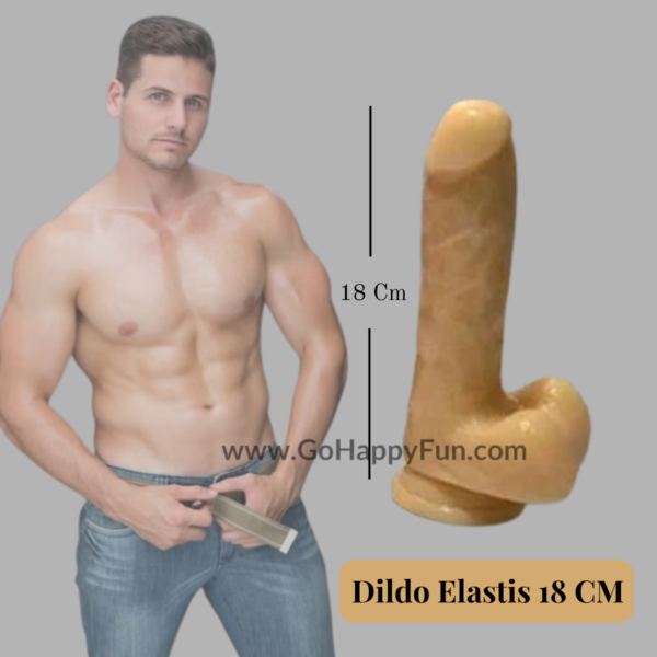 Dildo Silicone Real Pic 18 Cm - SHIRO