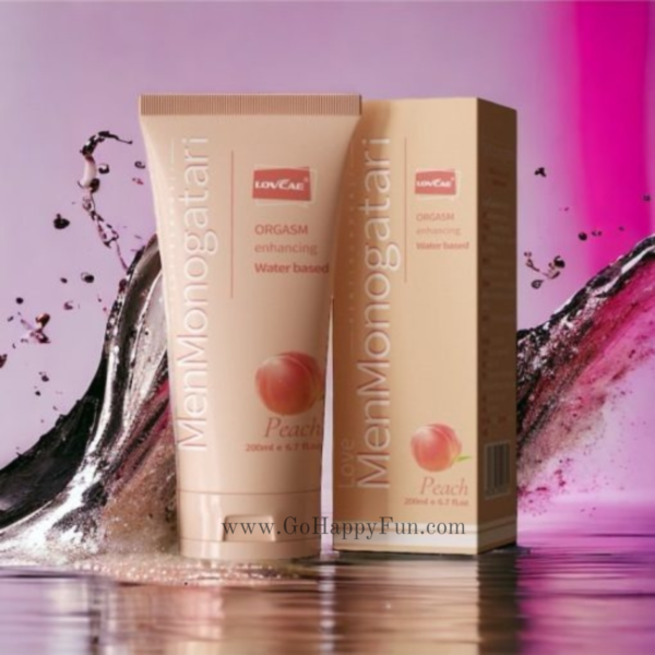Lubricant Monogatari Peach Pelumas Anal 200ml Waterbased - MONO-PC